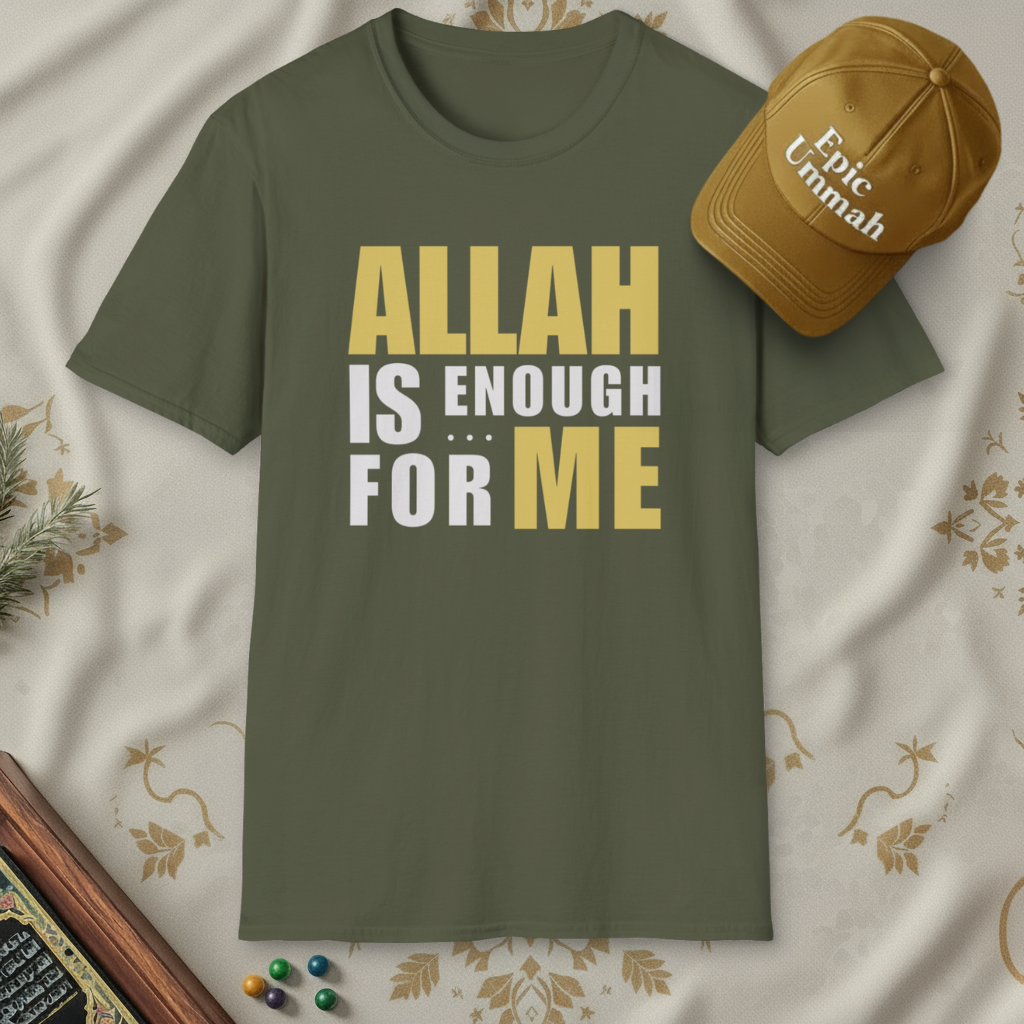 Allah is Enough For Me | Short sleeve Tees
