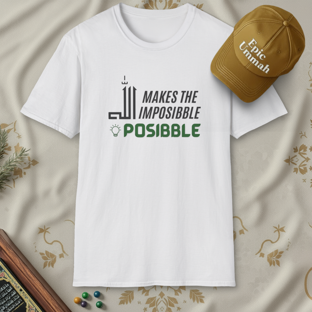 Allah makes Impossible Possible | Short sleeve Tees