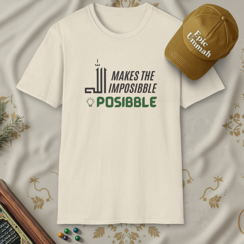 Allah makes Impossible Possible | Short sleeve Tees