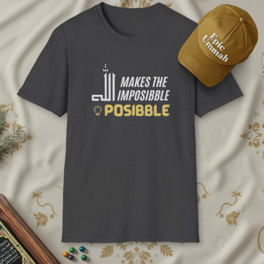 Allah makes Impossible Possible | Short sleeve Tees