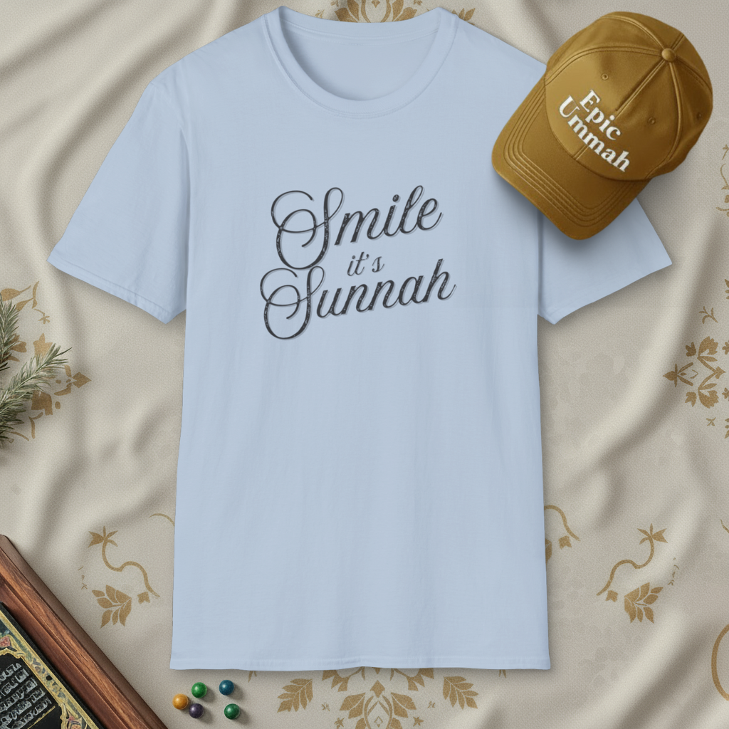 Smile It's Sunnah | Short sleeve Tees