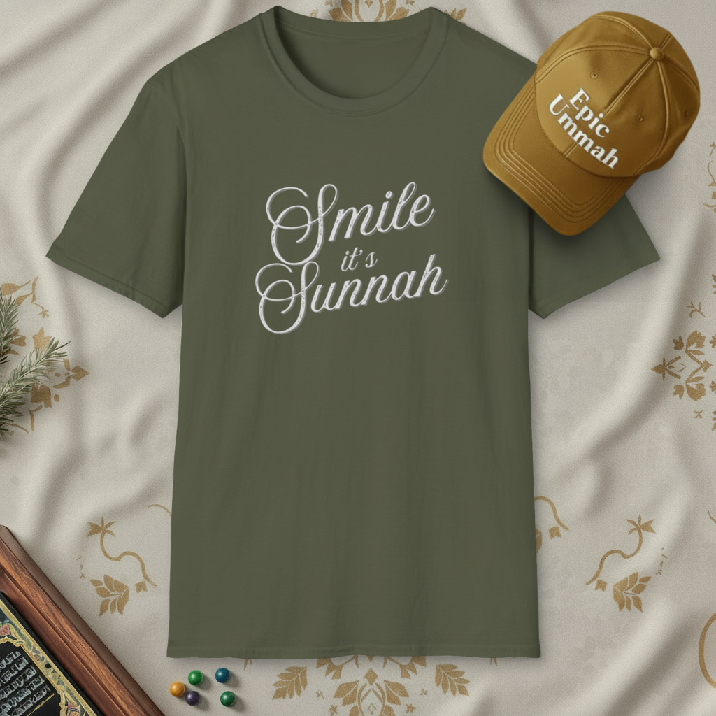 Smile It's Sunnah | Short sleeve Tees